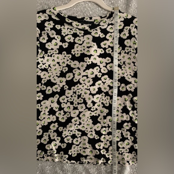 Sanctuary Multicolored Floral Crew Neck Short Sleeve T-Shirt - Picture 6 of 6